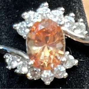 Faux Citrine ring